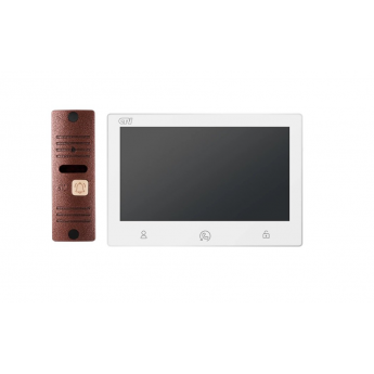 Комплект видеодомофона CTV-DP3713 ASTRA PLUS KIT WBR