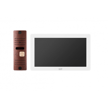 Комплект видеодомофона CTV-DP3722 SPECTRUM KIT WBR